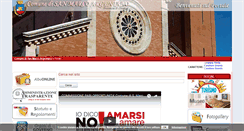 Desktop Screenshot of comune.sanmarcoargentano.cs.it
